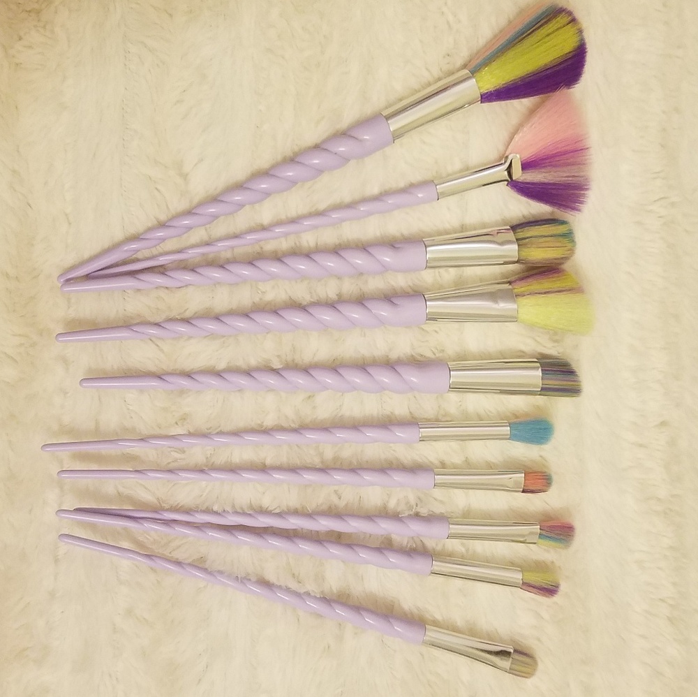 Unicorn Brushes for Little Girls